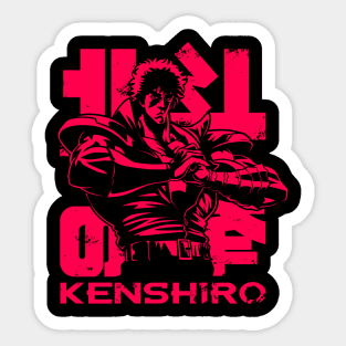 166 Kenshiro Red Sticker